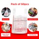 Free Shipping Ebo Thank You Have a Nice Day Plastic Disposable and Reusable Standard Supermarket, Grocery, T-shirt Bag (11.5” x 6.5" Inch) - Pack of 50 pcs