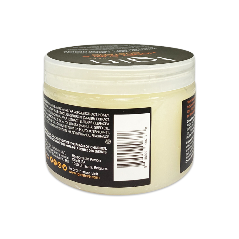 Tgin Thank God It's Natural Honey Curls Custard With Raw Honey Plus Agave Nectar 13 Oz