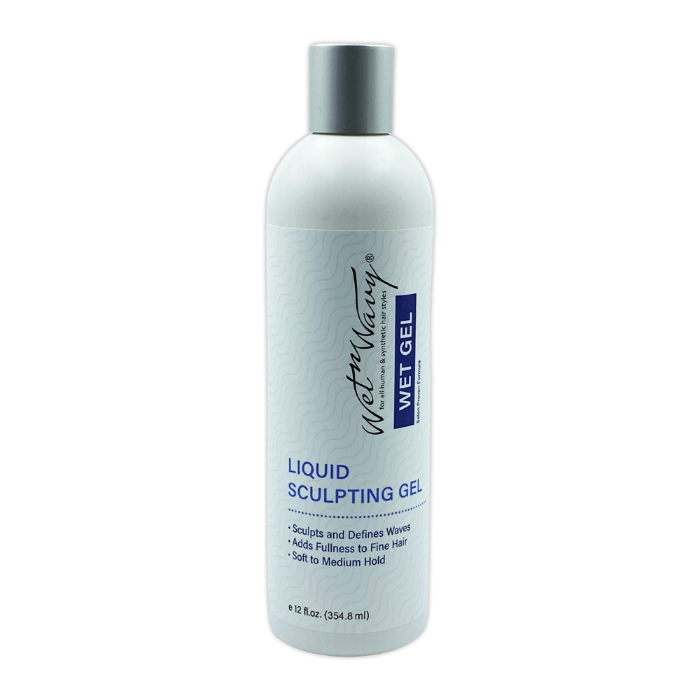 Wet N Wavy For All Human And Synthetic Hair Styles Wet Gel Liquid Sculpting Gel 12 Oz