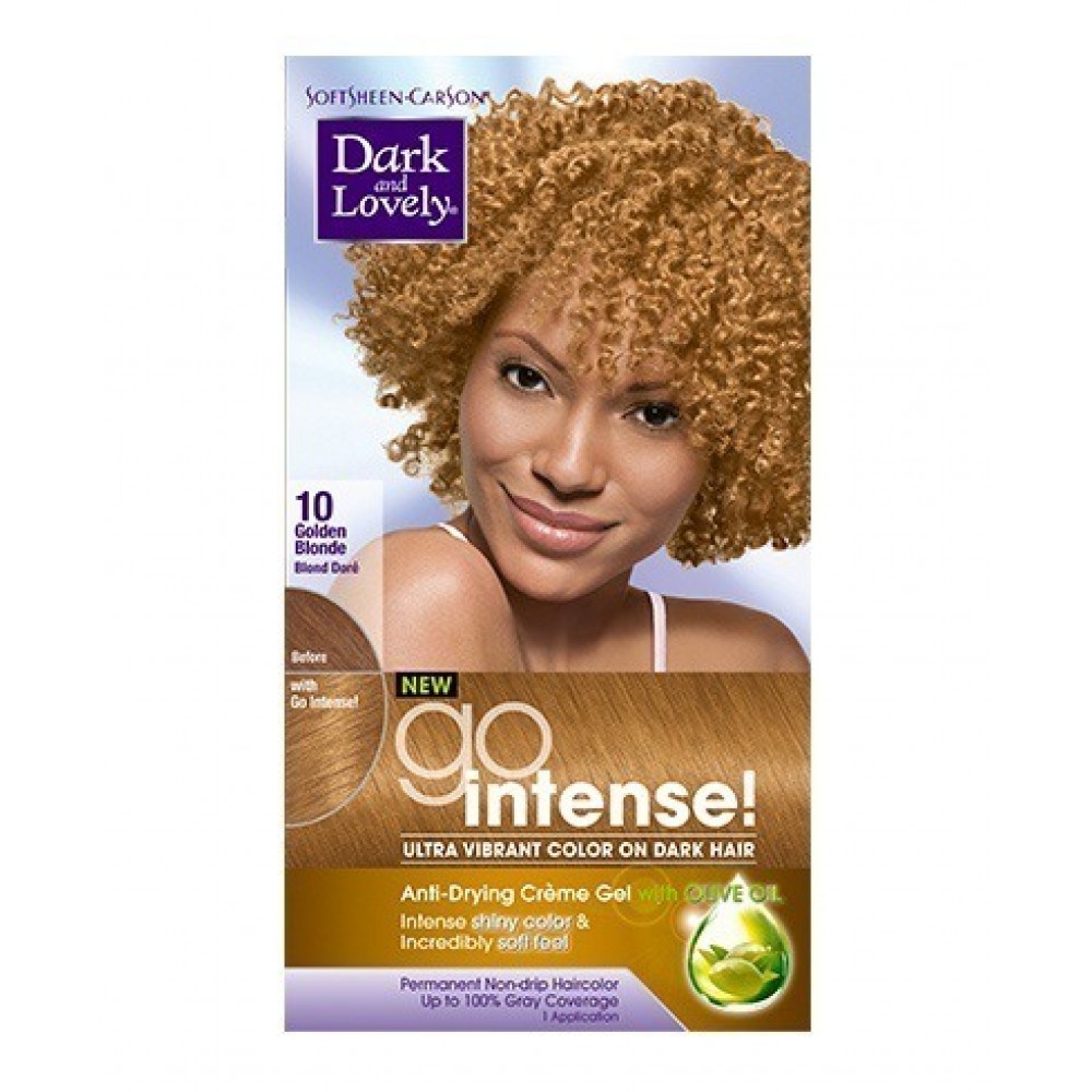 Dark And Lovely Go Intense Hair Color #10 - Golden Blonde