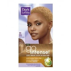 Dark And Lovely Go Intense Hair Color #11 - Bright Blonde Dark And Lovely Go Intense Hair Color #11 - Bright Blonde