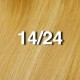 22" clip in - 9pcs 100% human hair extensions - light ash brown/golden blonde (14/24) 22 clip in - 9pcs 100% human hair extensions - light ash brown/golden blonde (14/24)