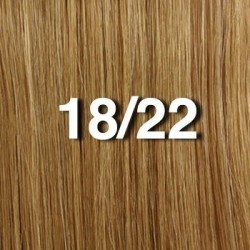 14" clip in - 7pcs synthetic hair extension name - ash honey/off ash blonde (18/22)
