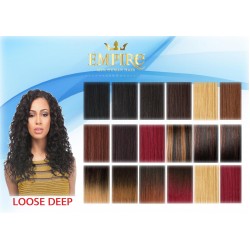 Sensationnel Empire Loose Deep 100% Human Hair Weave Sensationnel Empire Loose Deep 100% Human Hair Weave