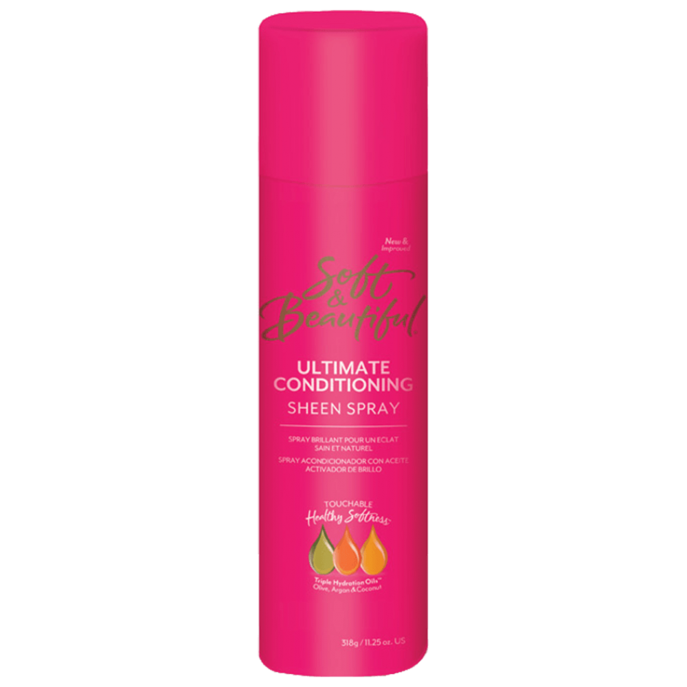 soft & beautiful botanicals ultimate conditioning sheen spray