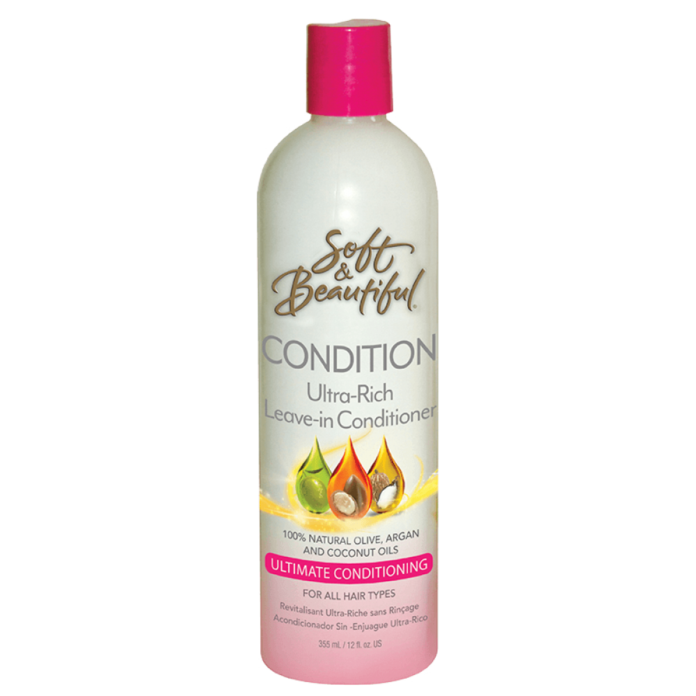 soft & beautiful botanicals ultra-rich leave-in conditioner