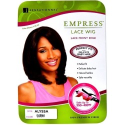 sensationnel empress synthetic lace front edge wig perfect fit with delicate baby hair alyssa