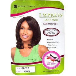 sensationnel empress synthetic lace front edge wig perfect fit with delicate baby hair olivia
