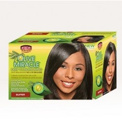 African Pride Olive Miracle No Lye Conditioning Creme Relaxer Kit Super African Pride Olive Miracle No Lye Conditioning Creme Relaxer Kit Super
