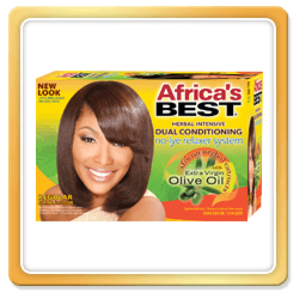 Africas Best No Lye Relaxer Regular