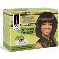 Doo Gro Mega Style Smooth And Straight No-lye Conditioning Creme Relaxer Kit Regular Doo Gro Mega Style Smooth And Straight No-lye Conditioning Creme Relaxer Kit Regular