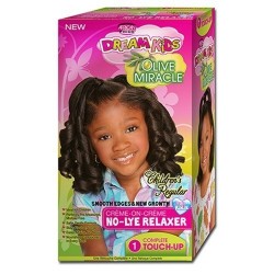 African Pride Dream Kids Olive Miracle No Lye Conditioning Creme Relaxer Touch Up Kit Regular African Pride Dream Kids Olive Miracle No Lye Conditioning Creme Relaxer Touch Up Kit Regular