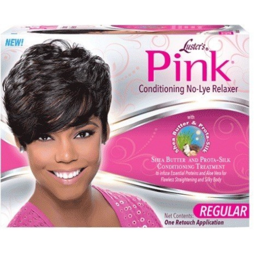 Lusters Pink No Lye Conditioning Creme Relaxer Kit Regular Lusters Pink No Lye Conditioning Creme Relaxer Kit Regular