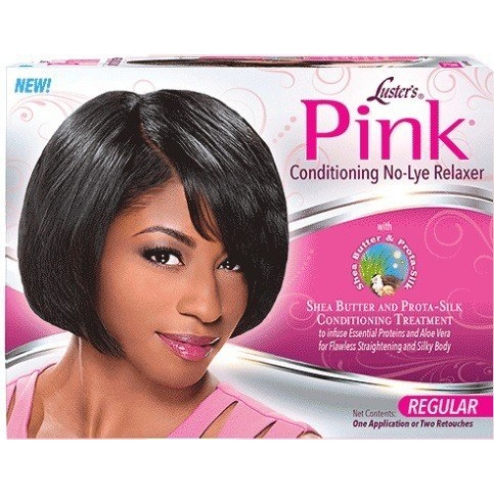 Lusters Pink No-lye Conditioning Creme Relaxer Kit 2 Applications Value Pack Regular