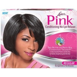 Lusters Pink No-lye Conditioning Creme Relaxer Kit 2 Applications Value Pack Regular Lusters Pink No-lye Conditioning Creme Relaxer Kit 2 Applications Value Pack Regular