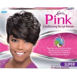 Lusters Pink No Lye Conditioning Creme Relaxer Kit Super