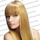 12 clip in - 10pcs 100%  human hair extensions -straight - ash honey/off ash blonde (18/22)