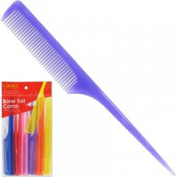 Ebo Bone Tail Comb Pastel Asst Color Ebo Bone Tail Comb Pastel Asst Color