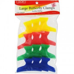 Ebo Large Butterfly Clamp Assorted Color Ebo Large Butterfly Clamp Assorted Color