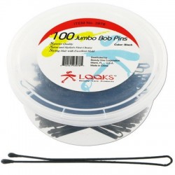 Ebo 3" 100pc/jar Bobby Pin Black Ebo 3" 100pc/jar Bobby Pin Black