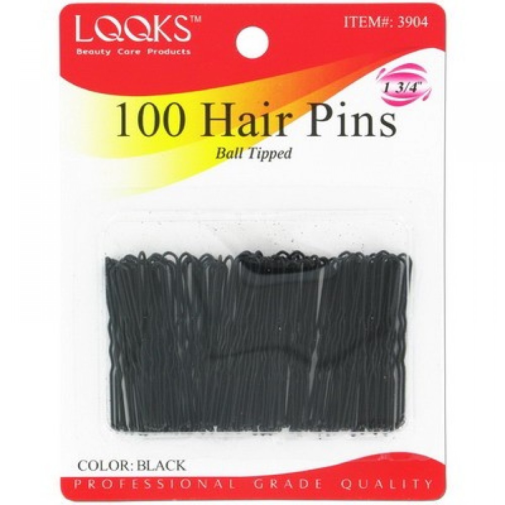 Ebo 1 3/4 Hair Pin 100ct Black