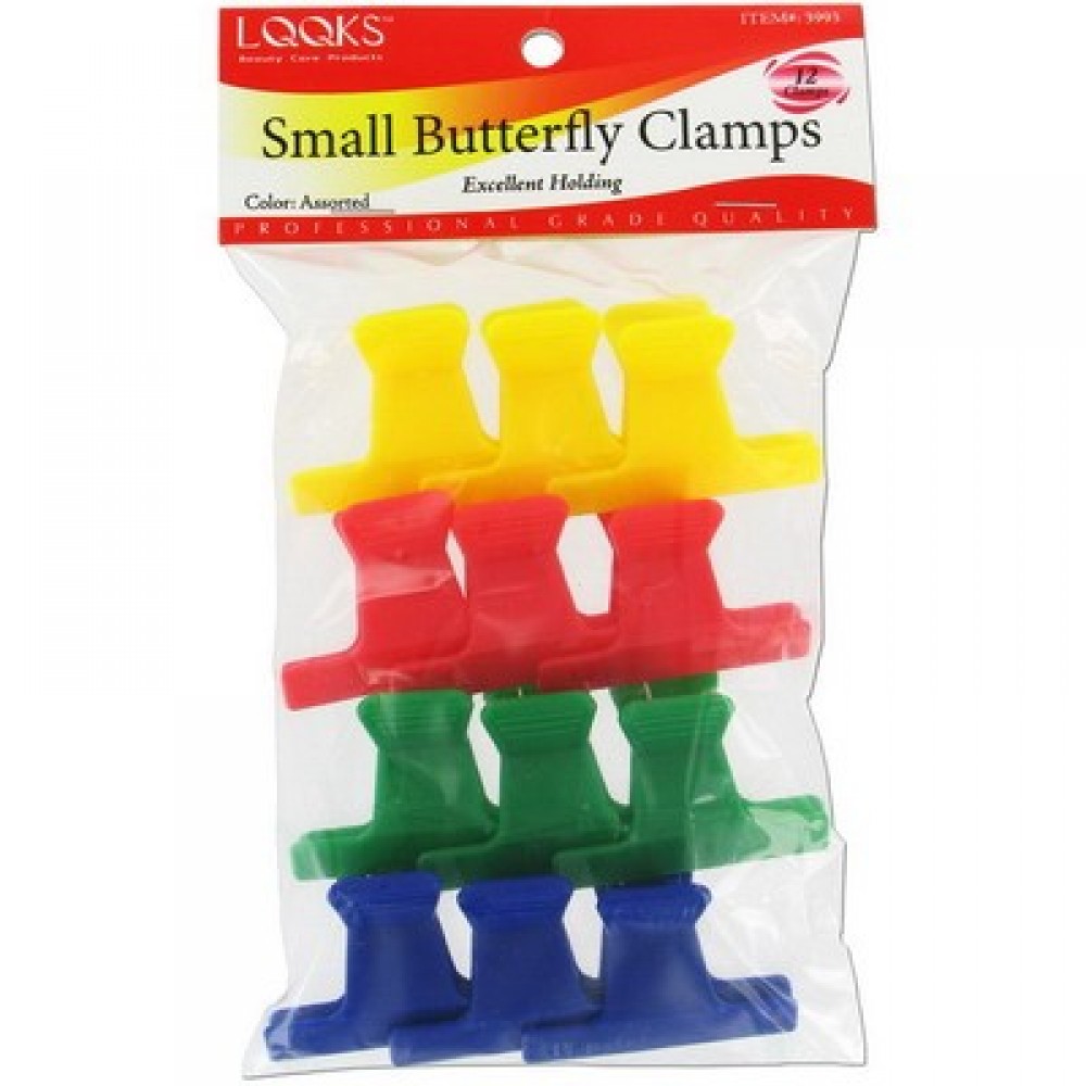 Ebo Small Butterfly Clamps Assorted Color