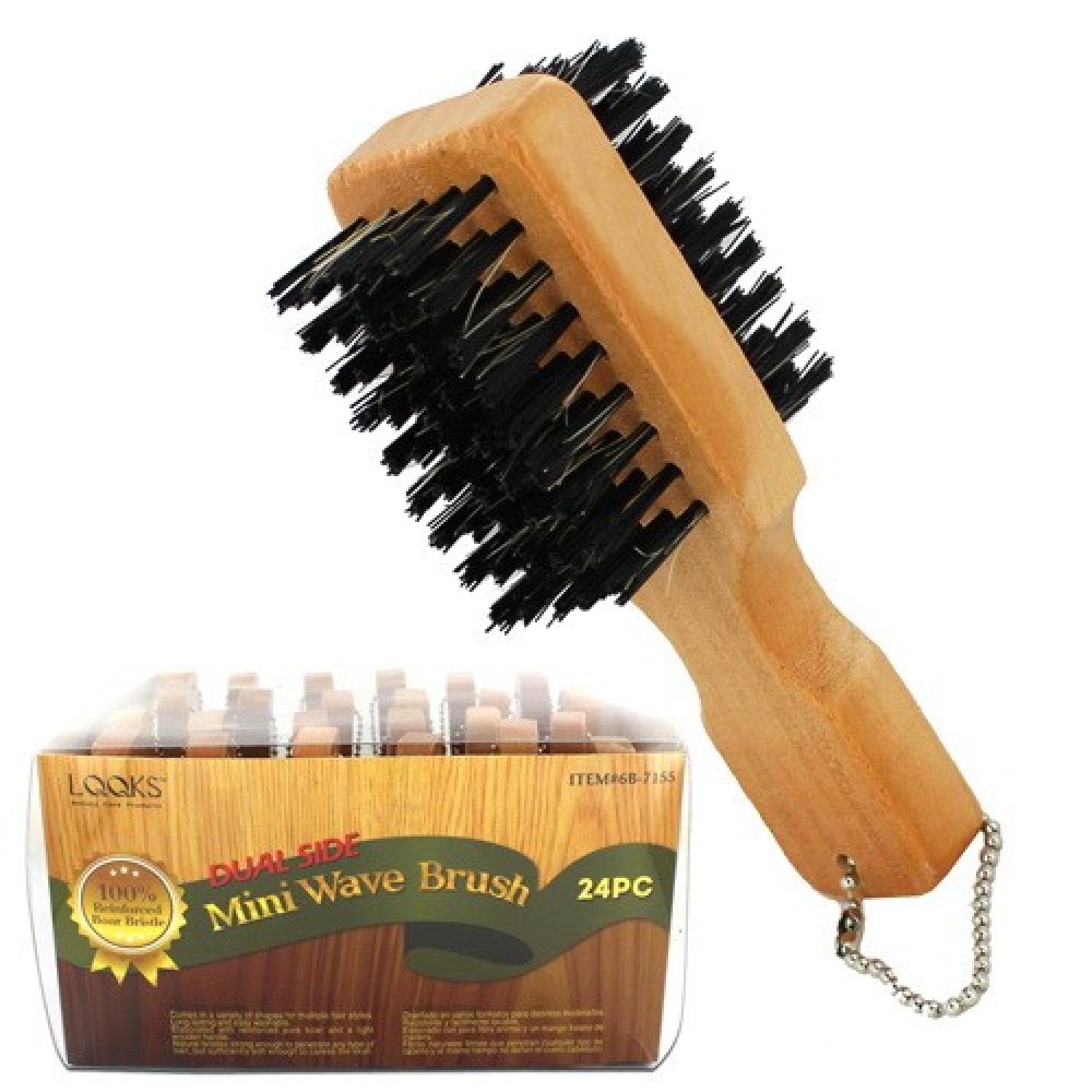 Ebo Dual Side Mini Wave Brush