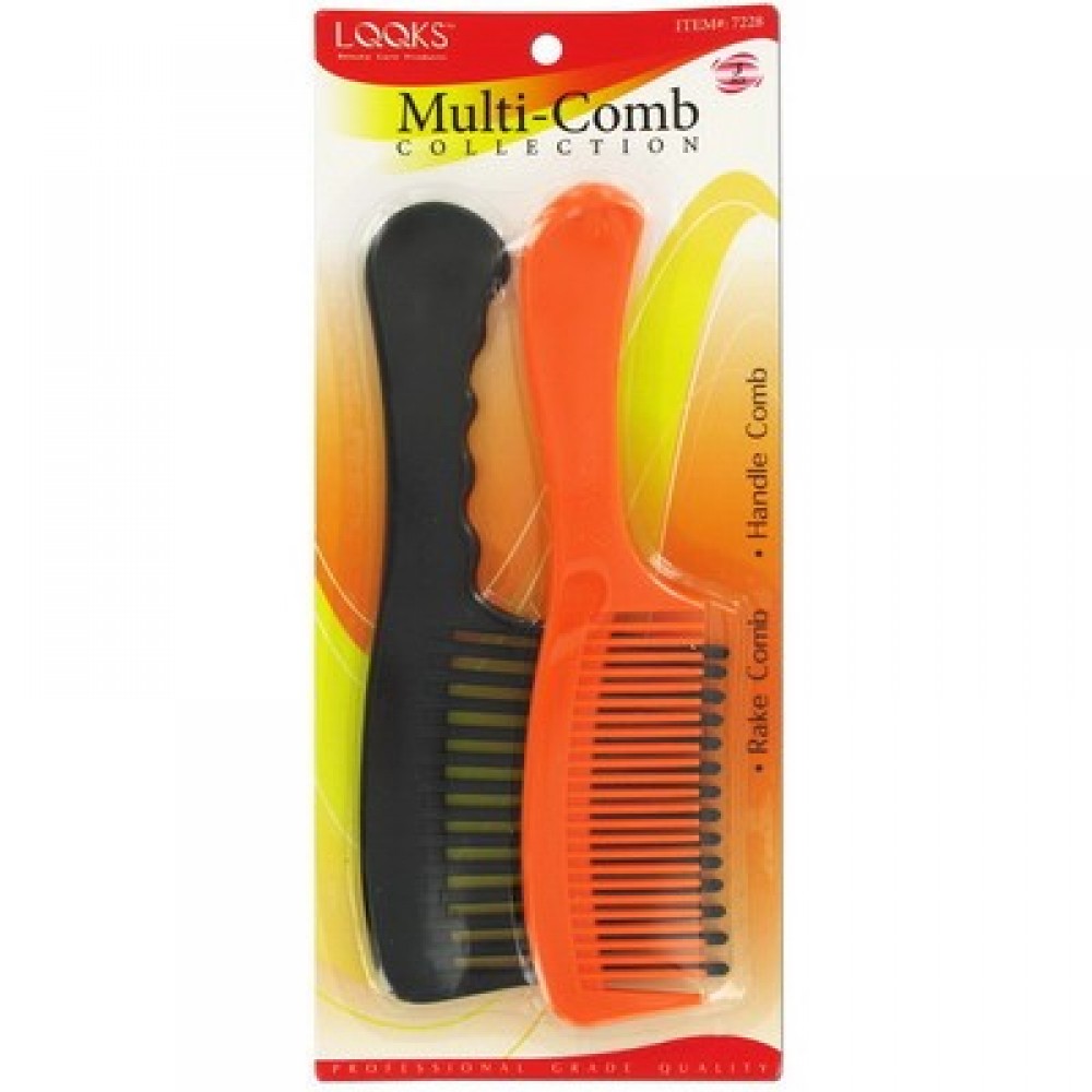 Ebo Rake Comb/handle Comb Set