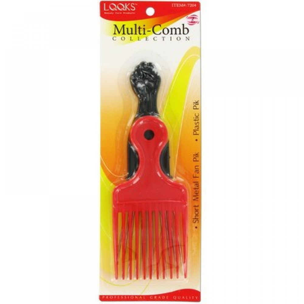 Ebo Short Metal Fan Pik & Plastic Pik Assort