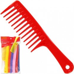 Ebo 9.5" Shampoo Comb Assorted Ebo 9.5" Shampoo Comb Assorted