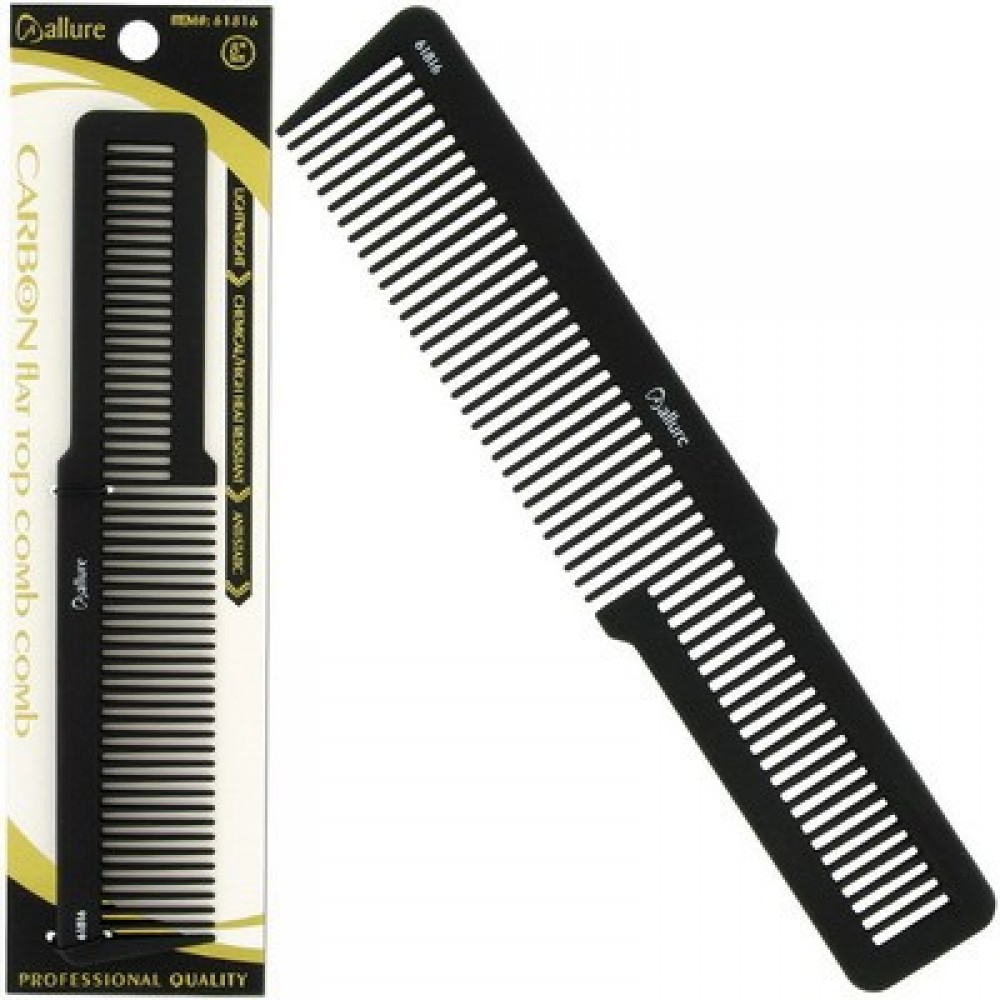 Ebo  8 Carbon Flat Top Comb