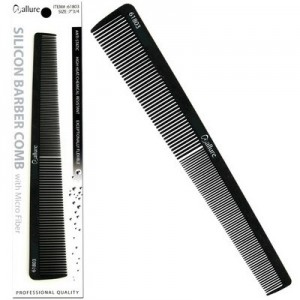 Ebo 7 3/4" Silicon Barber Comb With Micro 