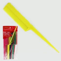Ebo Rat Tail Comb Asst Color