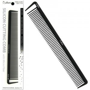 Ebo 7 3/4" Silicon Cutting Comb With Micro Fiber