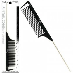Ebo 9" Silicon Pin Tail Comb With Micro Fiber Ebo 9" Silicon Pin Tail Comb With Micro Fiber