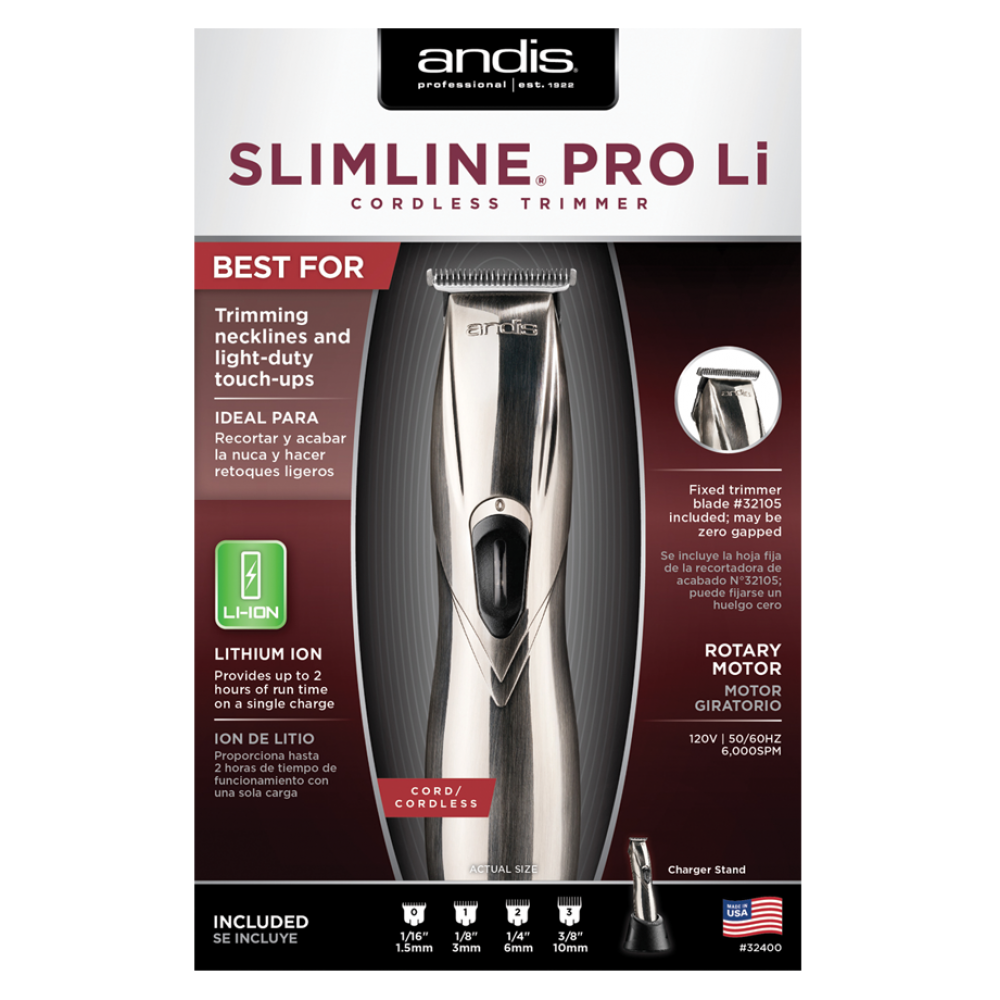 Andis Slimline Pro Li T-blade Hair Trimmer