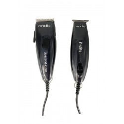 Andis Pivot Motor Adjustable Hair Clipper And Trimmer Combo Kit 24075 Black  