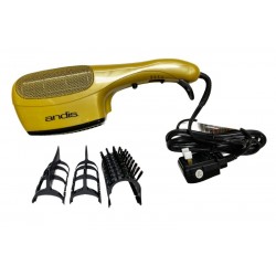 Andis Ceramic Ionic Styler Side Dryer 1875 W Gold 3 Attachment  