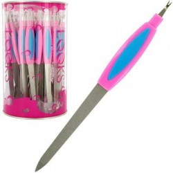 Ebo Deluxe 7" Sapphire File W/cuticle Trimmer Ebo Deluxe 7" Sapphire File W/cuticle Trimmer