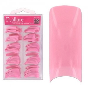 Ebo  Salon Nail Tips Pink 100