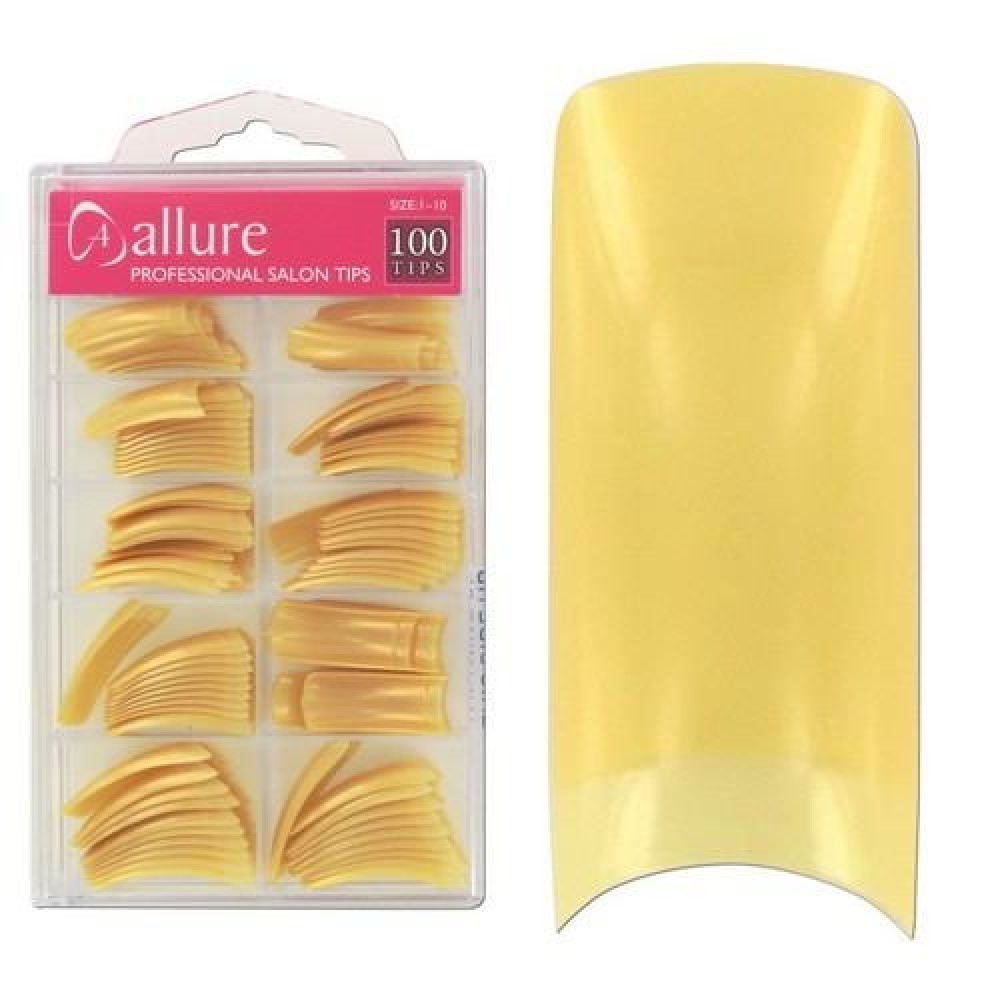 Ebo  Salon Nail Tips Metallic Gold 100