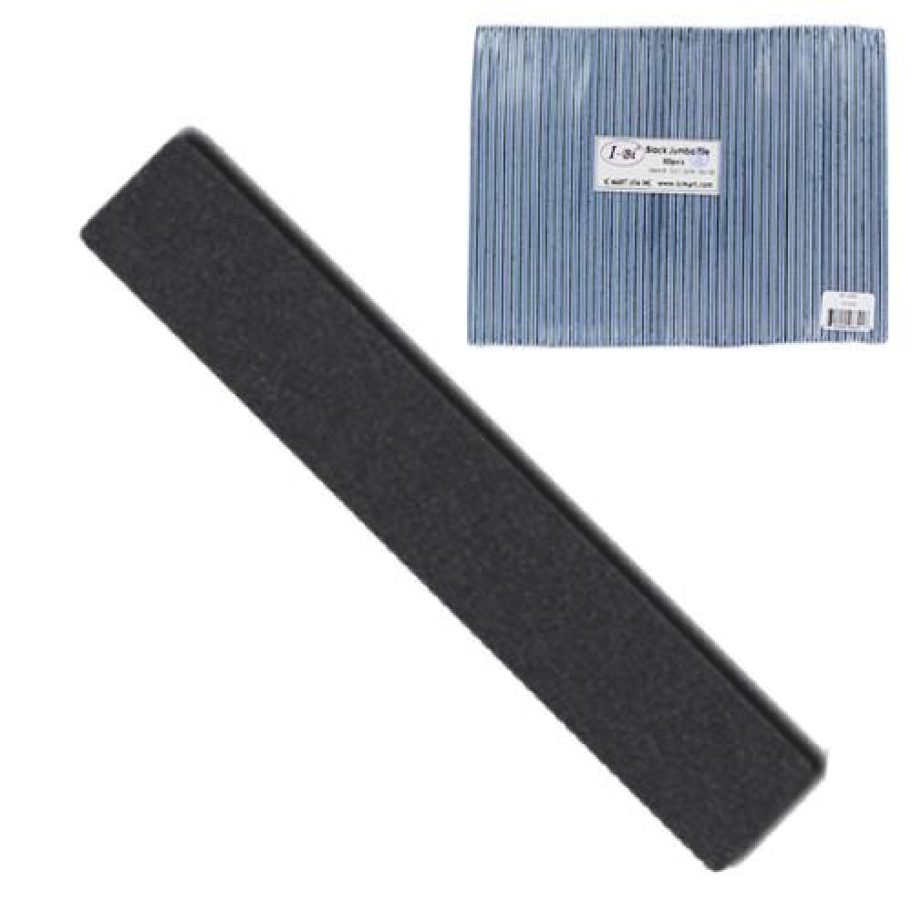 Ebo Black Cushion Wide Emery Board 100/100