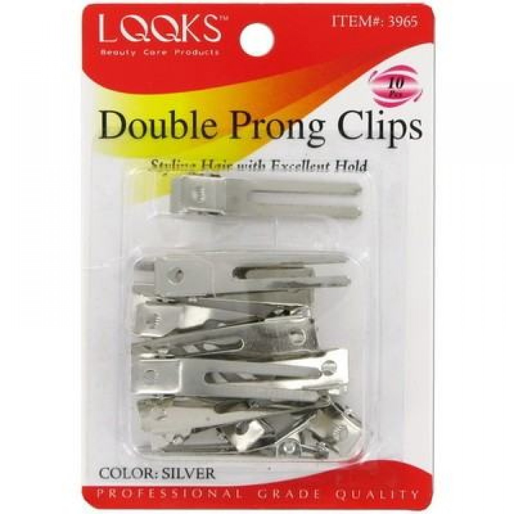 Ebo Double Prong Clip 10ct