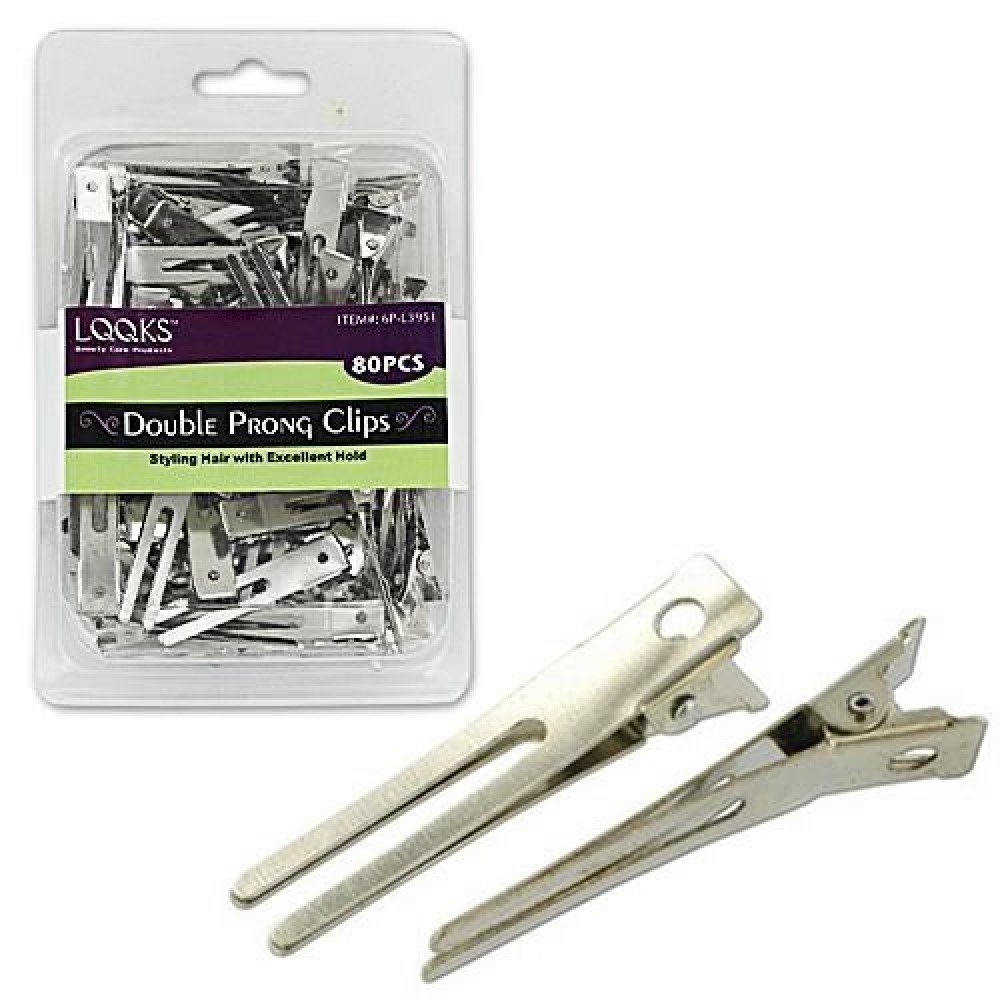 Ebo Double Prong Clips 80ct