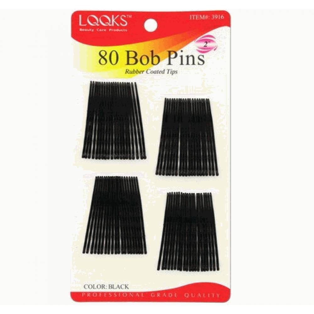 Ebo 2 Bobby Pin 80ct Black