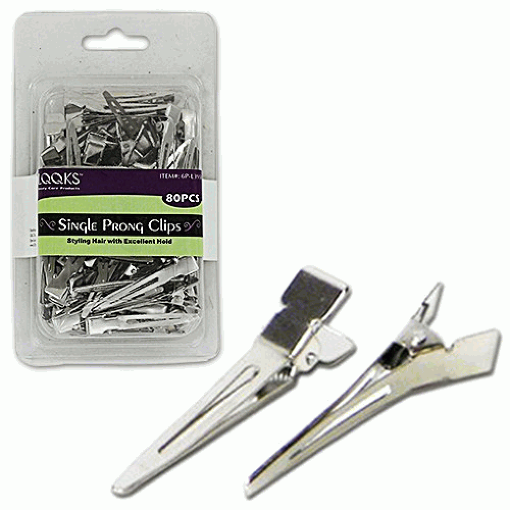Ebo Single Prong Clips 80ct