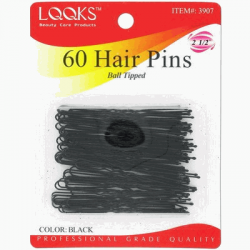 Ebo 2 1/2" Hair Pin Black 60ct