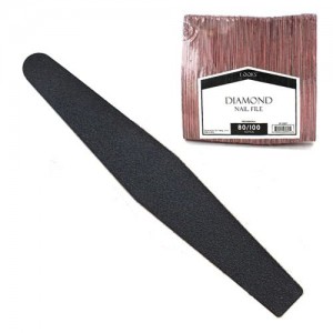 Ebo  Diamond Emery Board 100/80 Black 