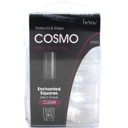 Ebo Be You Cosmo Square Nail 100 Tips/pk - Clear Ebo Be You Cosmo Square Nail 100 Tips/pk - Clear