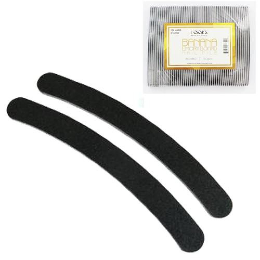 Ebo  Banana Emery Board Nail File 180/180